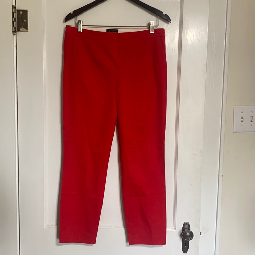 Red Tapered Pant